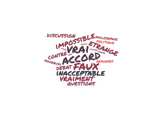 Being outraged and expressing your disagreement