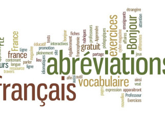 Abbreviations in French, vocabulary