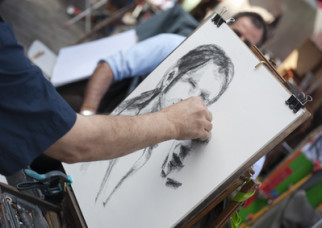 Portrait of an artist